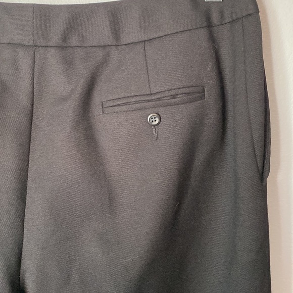 Pendleton Black Wool Dress Pants Women’s Size 10 Tall Made in USA Lined - Picture 5 of 6